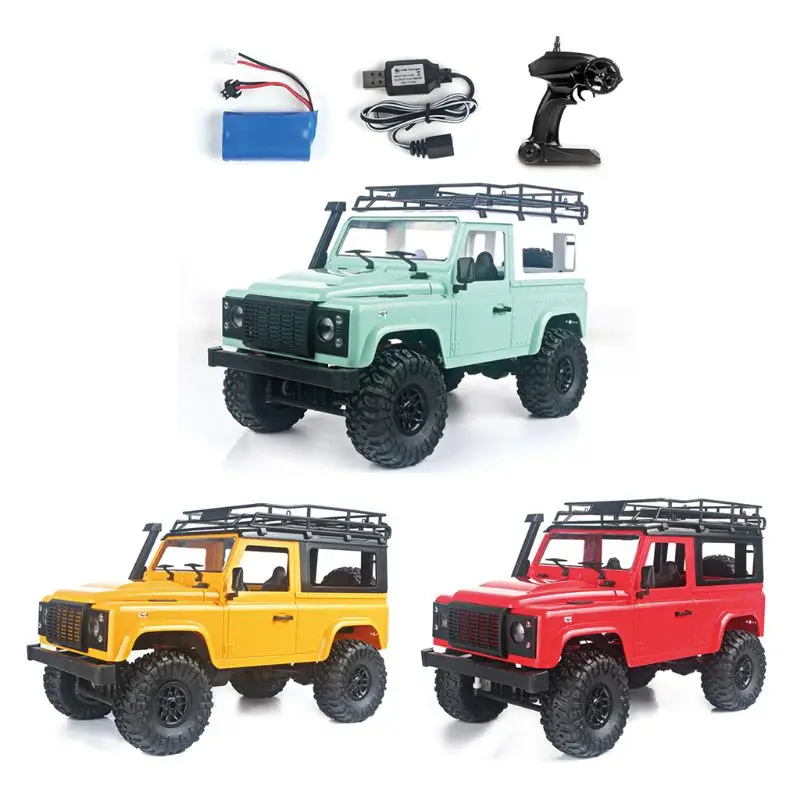 

HBB 1/12 RC Rock Crawler D90 2.4G 4WD Car Remote Control Truck Defender Multifunctional COOL Toy FEB27