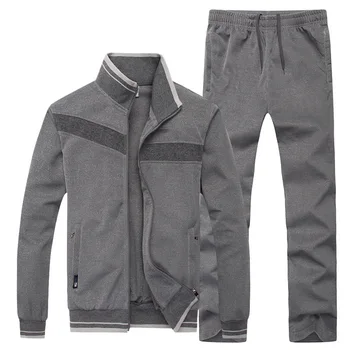 

High Quality Men's Sets Zipper Jacket Pants Sportswear Casual Sporting Suits Mens Tracksuits Two Pieces Set Fitness Tracksuit
