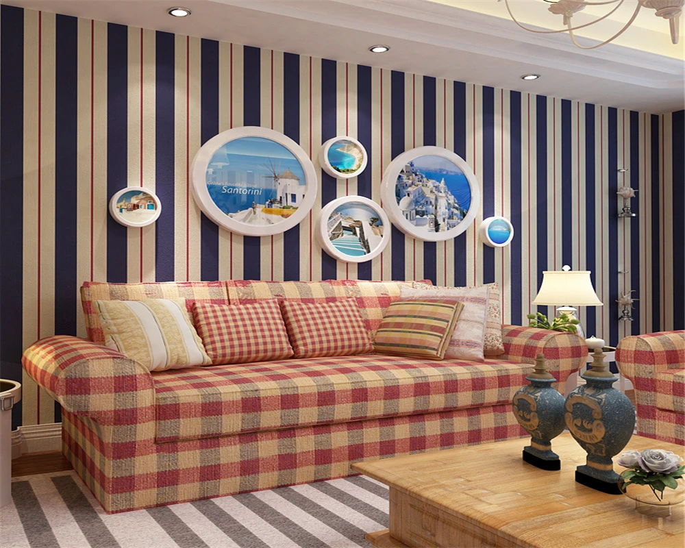 Beibehang Moderno Fino Azul Escuro Listrado Papel De Parede Quarto -> Parede Da Sala Listrada Azul Marinho Beibehang Moderno Fino Azul Escuro Listrado Papel De Parede Quarto -> Parede Da Sala Listrada Azul Marinho