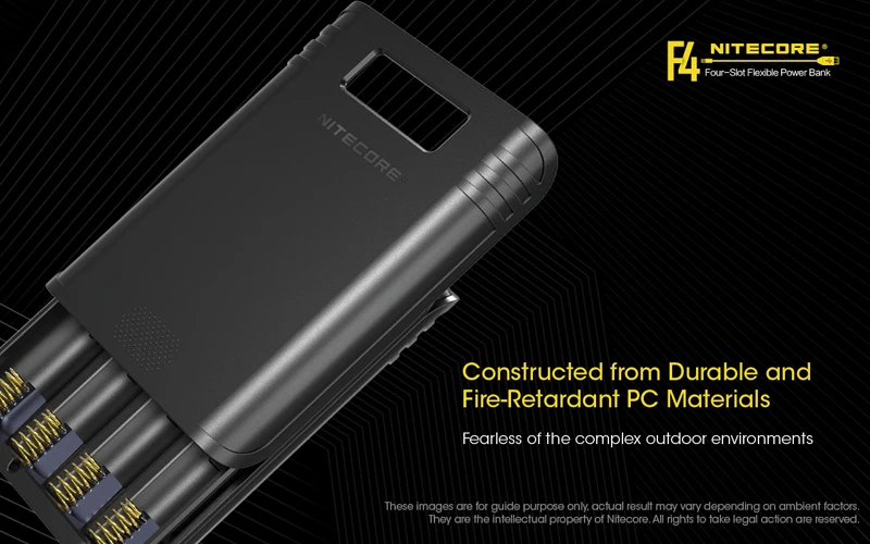 2 in 1 NITECORE F4 Power Bank & Battery Charger (13)