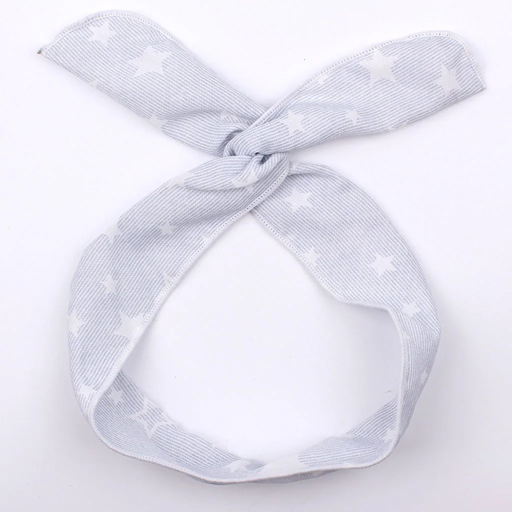 

Multi Using Adjustable Headbands Print Striped Flower Women Hair Band with Metal Wire Creative Head Band Hair Accessories#p2