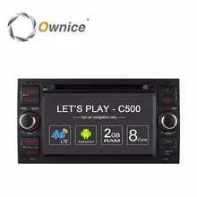 Ownice C500 Android Gps Car DVD Multimedia Video Player For Ford Focus II Galaxy C-MAX S-Max Fiesta Transit Mondeo Fusion Kuga