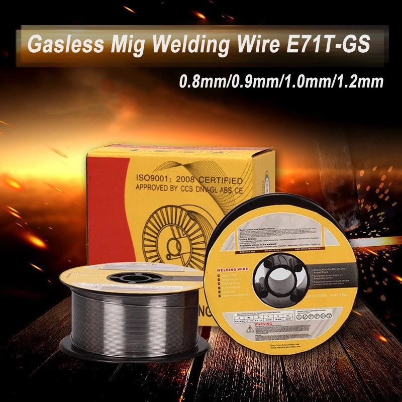 Gasless Mig Welding Wire 0.8mm 1kg Flux Core Wire Cored Welder Reel No Gas UK