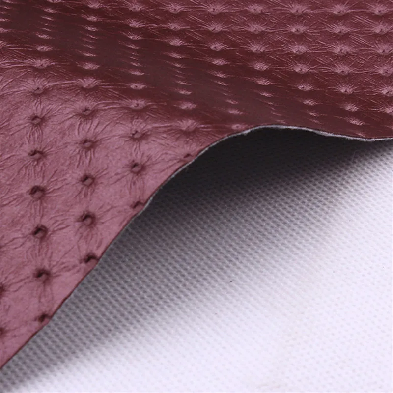 Lychee Life A4 Embossed Dot PU Leather Fabric High Quality Synthetic Leather DIY Sewing Material for Handmade Crafts