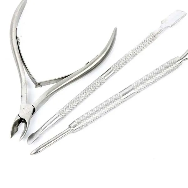 3Pcs/Set Toenail Clipper Nail Art Tools Nipper Callus Shavers Health Chiropody Ingrown Podiatry Podiatrist Stainless Steel