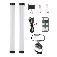 DMXY LED strip 2835 Under Cabinet Lighting, Wireless RF Dimmer and Controller Included, milk Cover,12in Under Counter Lighting