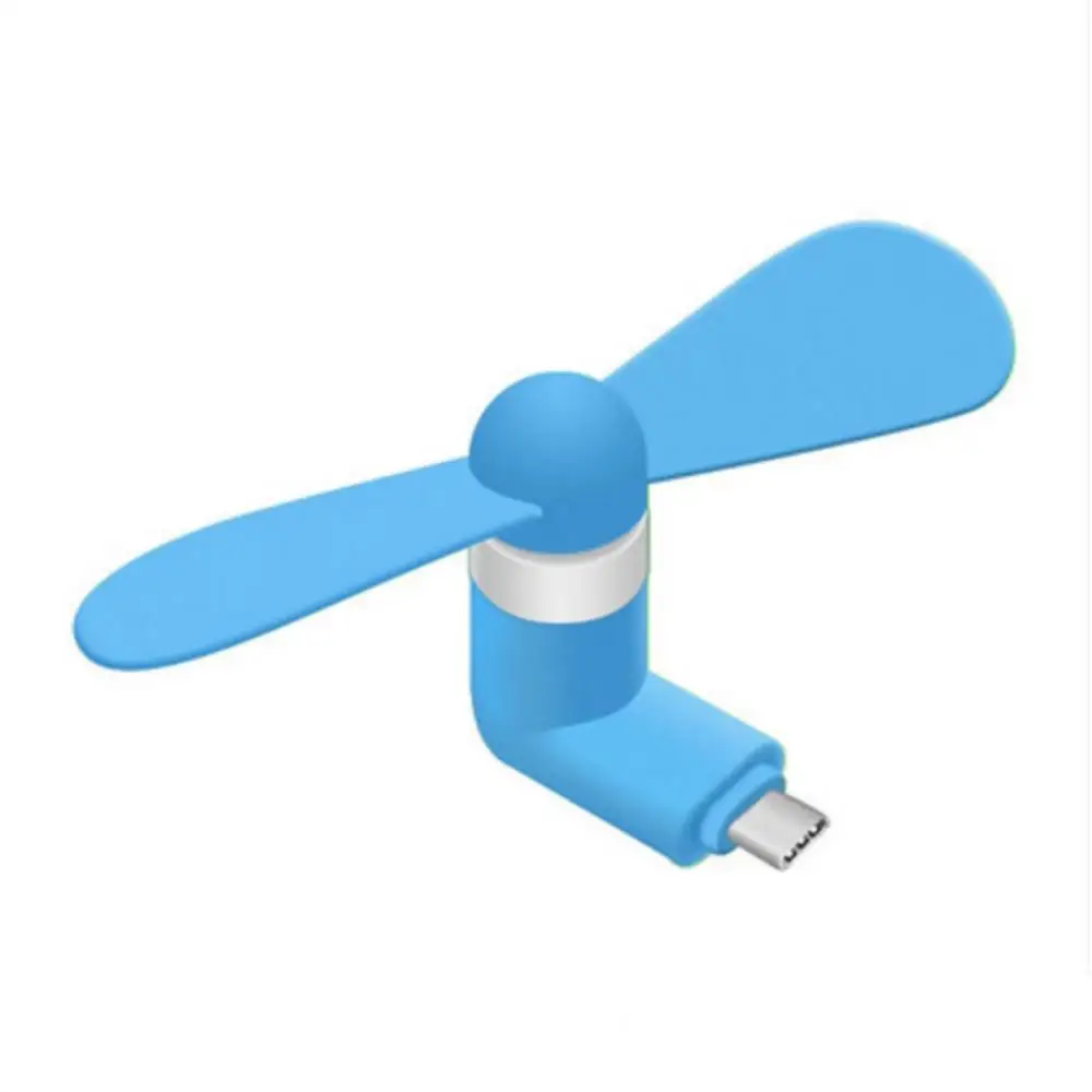 

Portable Mini Type-C Mobile Phone Cooling Fan Mute Fan Gadget USB Fan for Android Gag Toy Summer Cooling Gadgets