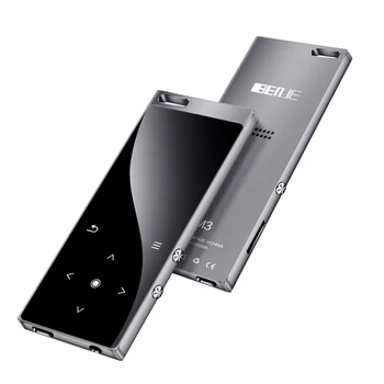 

Metal MP3 Player Touch Key Ultrathin MP3 Music Player 1.8 Inch Color Screen Lossless Sound with FM E-book digital voice recorder