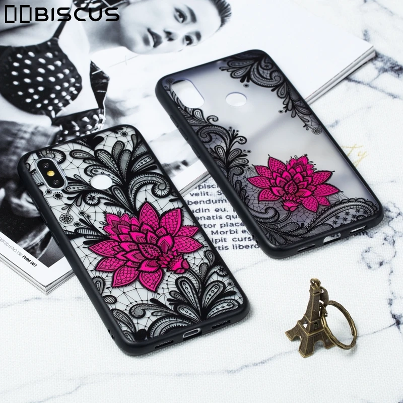 

Luxury Relief Back flower Cover For XiaoMi F1 Mi 9 SE 8 Lite 5X 6X A1 A2 RedMi S2 4A 6A 6 Pro 5 Plus Note 7 3 4 4X 5A Prime Case