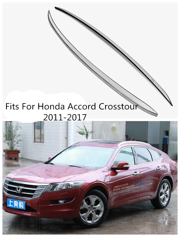 

High Quality Aluminum Alloy Car Roof Racks Luggage Rack Fits For Honda Accord Crosstour 2011-2017 BY EMS