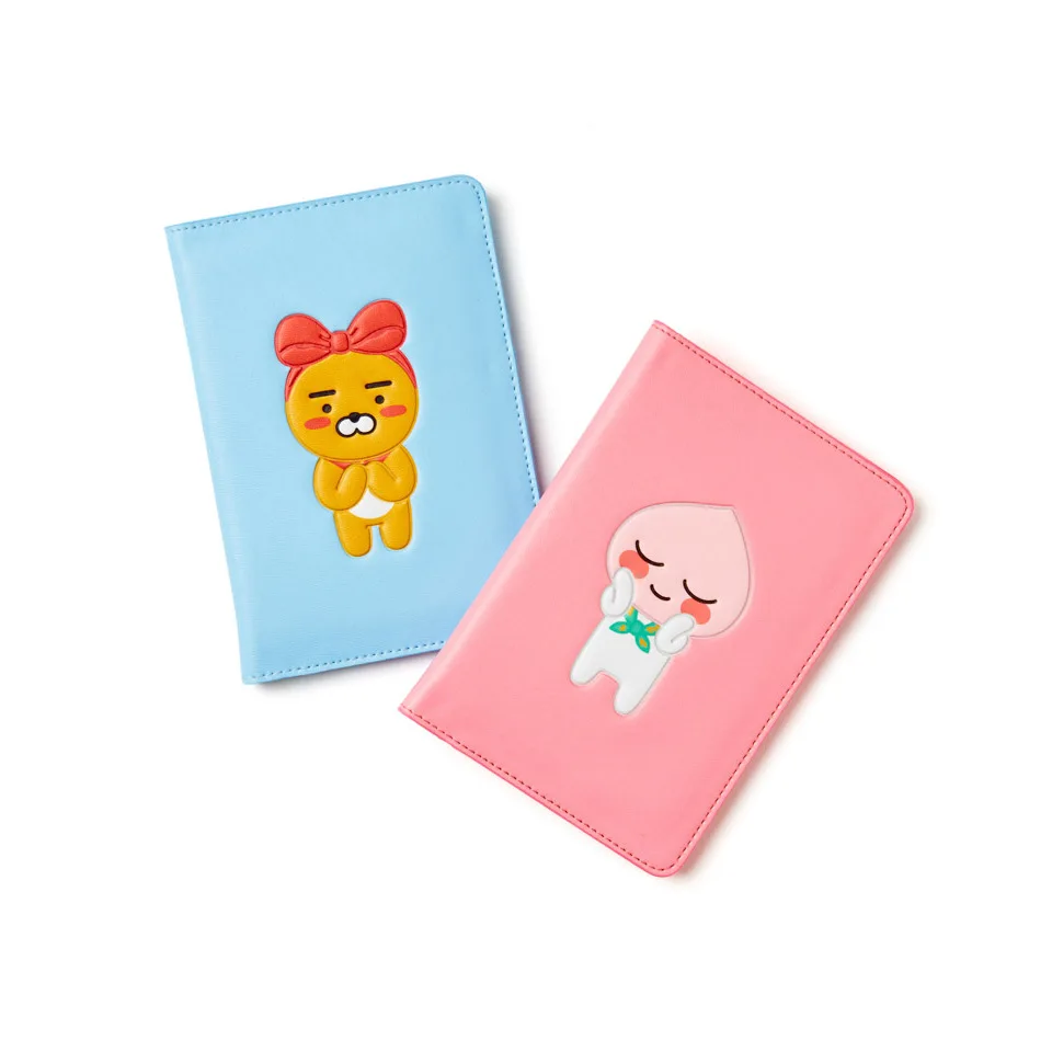 

New travel passport clip short lovely multi-function couple card holder package certificate pack ID credit card folder cover bag