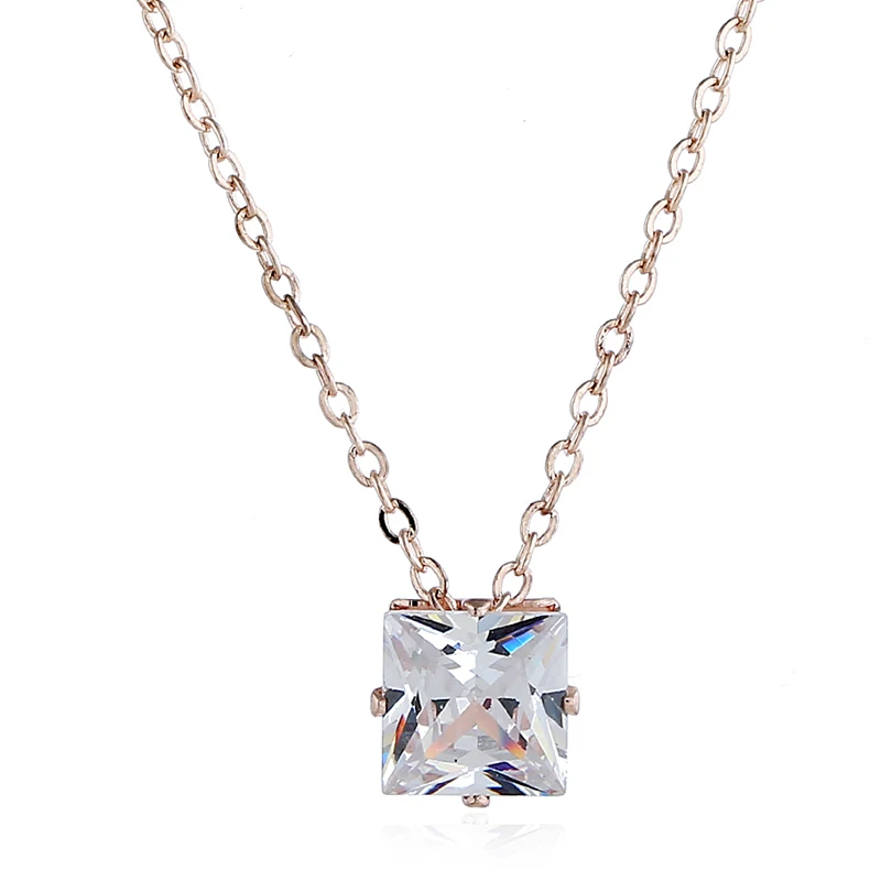 

DoreenBeads Fashion Necklace Silver Color Link Chain Colorful Rhinestone Animal Geometric Style Romantic Accessories,1 Piece