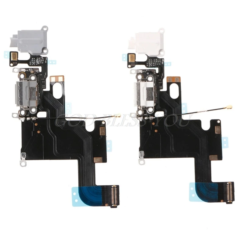 

Video Cables USB Charging Port Connector Micphone Earphone Jack Flex Cable Parts For iPhone 5/5S/6/6plus/6s/6s plus/7/7plus