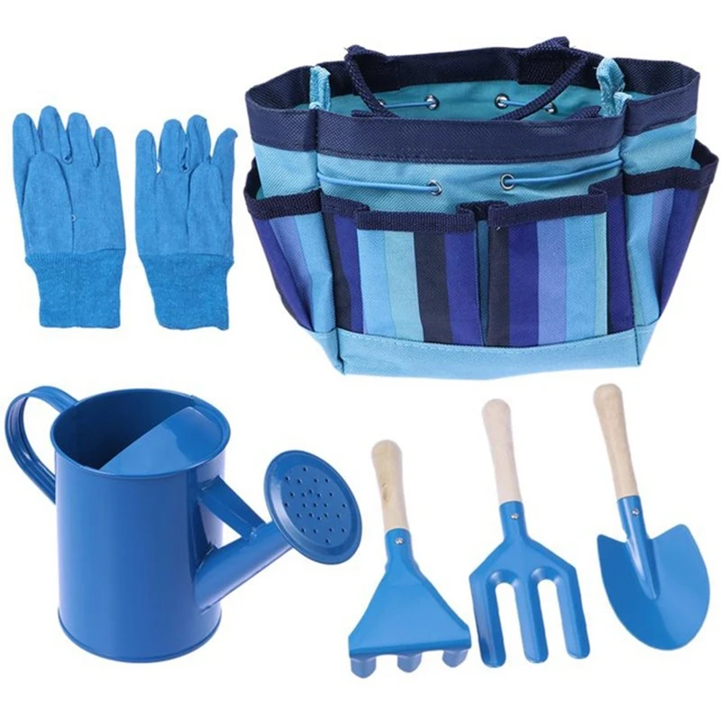 New Kids Children Gardening Tools With Garden Gloves And Garden