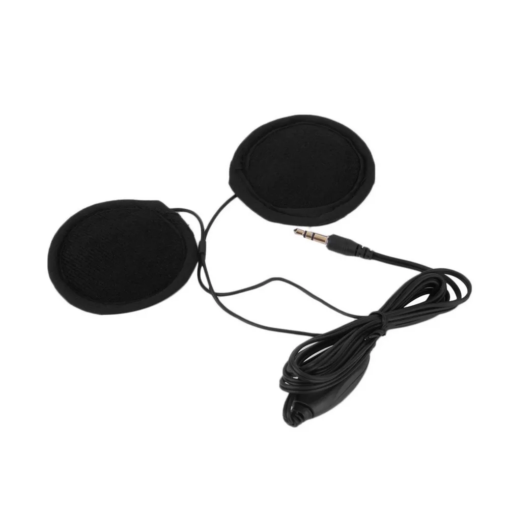 3.5mm Motorbike Motorcycle Helmet Stereo Speakers Headphones Volume Control Earphone for MP3 GPS Phone Music