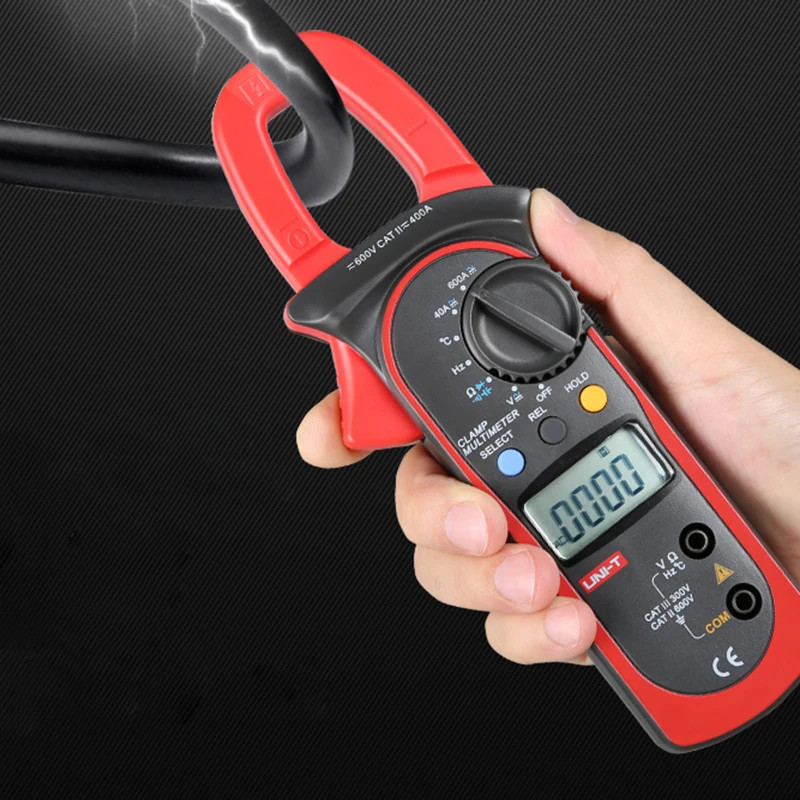 

Digital clamp meter Digital Multimeter Ammeter Resistance AC/DC Universal Meter UT204A Pliers multimeter Voltage measurement