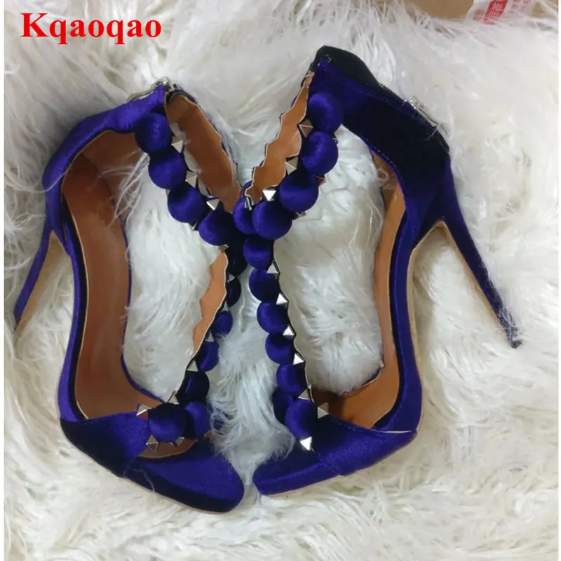 

Sexy Flock Ankle Wrap Zapatos Mujer Chaussure Femme Luxury Brand Runway Super Star Shoes Women High Thin Heel Women Shoe Sandals