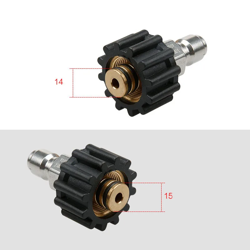 Омыватель высокого давления, автомобильная Омыватель, латунный Соединительный адаптер M22 Female+ 3/", быстроразъемный штекер m22* 1,5