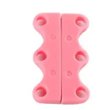 1 пара цветных шнурков Магнитный шнурок пряжки ленивые застежки шнурки Chaussure шнурки для обуви не завязывать ленивые шнурки для обуви