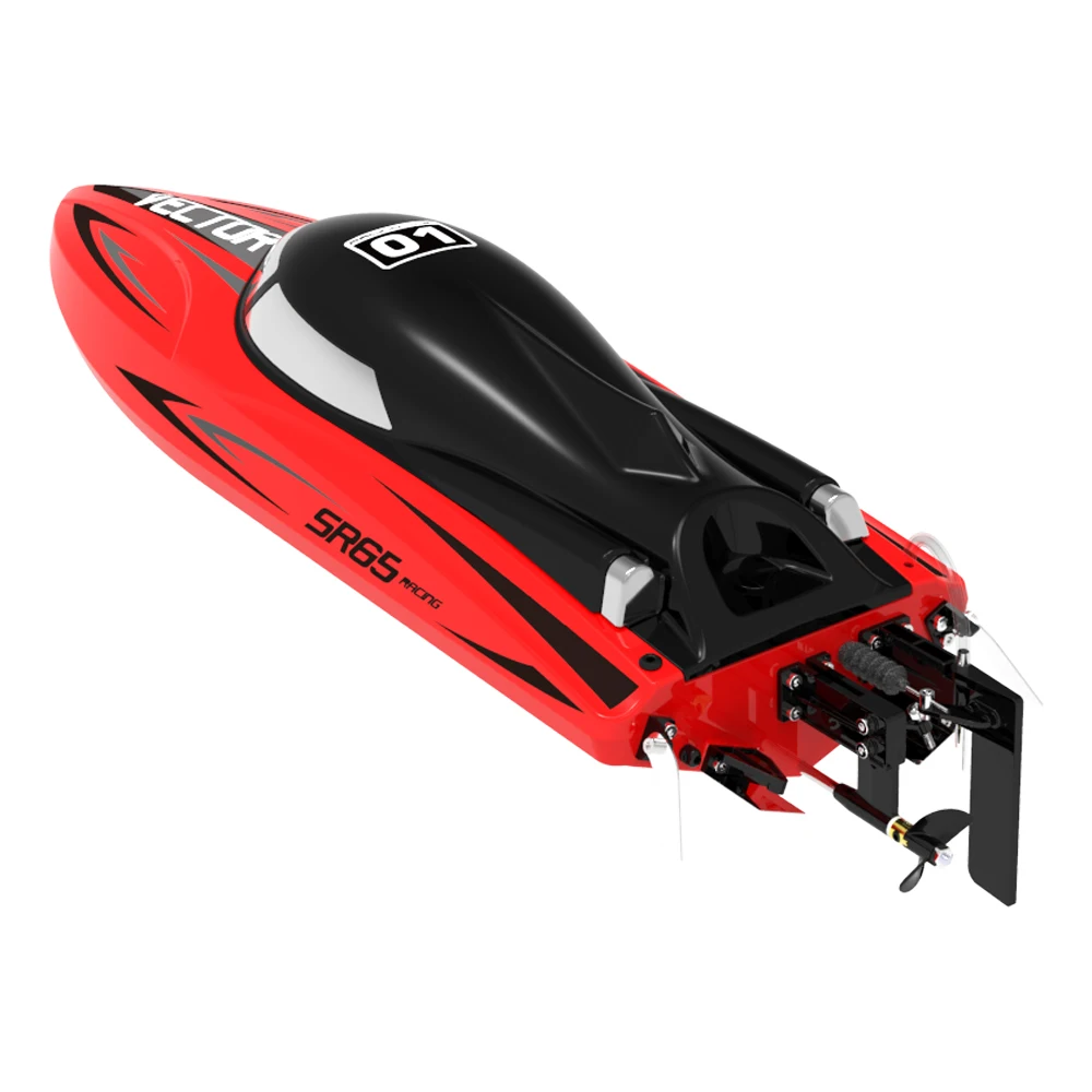 Volantex 792-5 Vector SR65 65cm 55KM/h Brushless High Speed RC Boat With Water Cooling System - RED