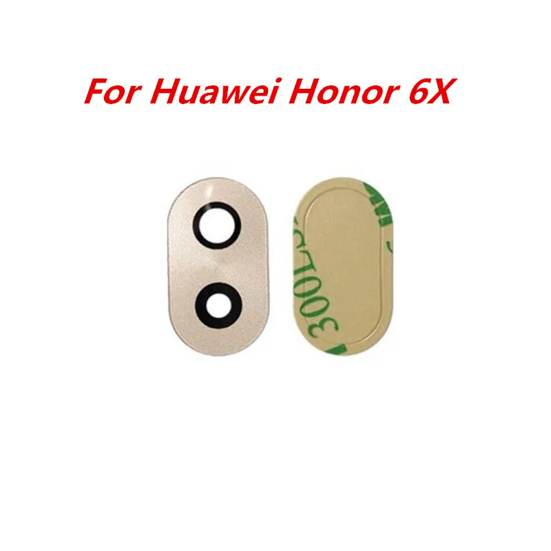 Оптовая цена 10 шт./лот для задней камеры Huawei Honor 6X стеклянный объектив с