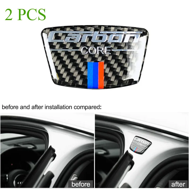 

2pcs Car Self Adhesive Sticker Decal Decoration Wrap for Bmw E46 E39 E60 E90 F30 F34 F10 Series X1 X3 Auto Exterior Accessories
