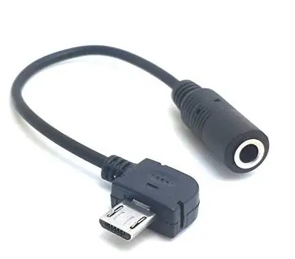 LBSC микро USB гнездо 3 5 мм стерео Женский аудио адаптер кабель для мобильного