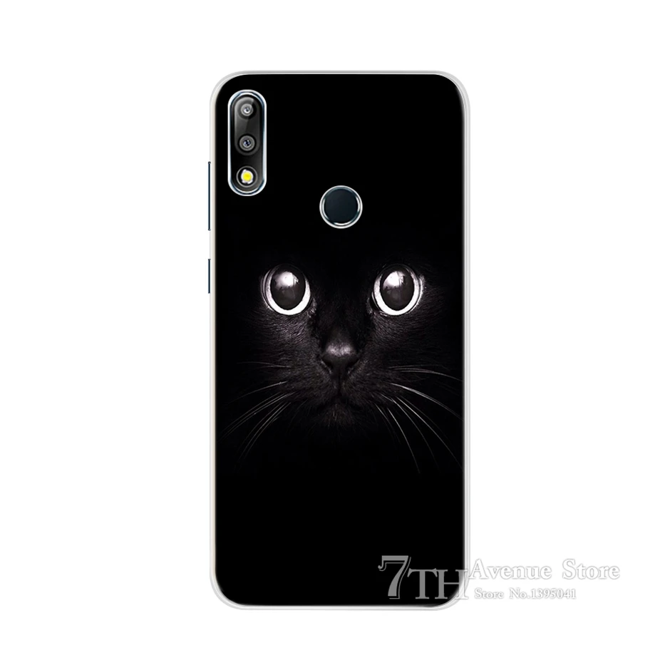 Чехол для Asus ZenFone Max Pro M2 ZB631KL мягкий силиконовый чехол с принтом 6 26 Asus_X01BDA
