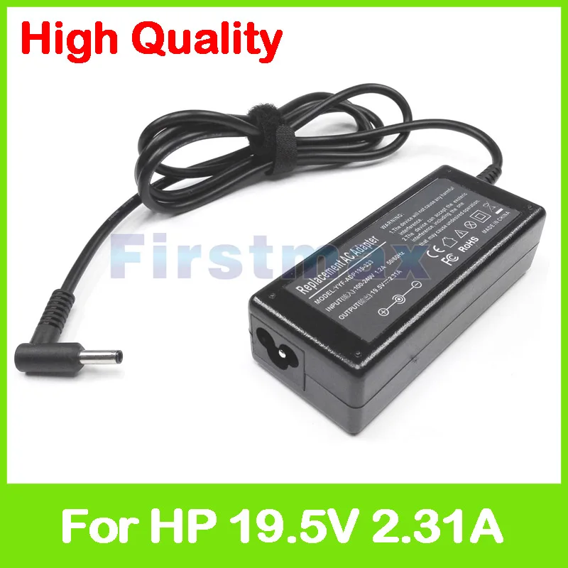19.5 فولت 2.31A شاحن للكمبيوتر المحمول ac محول الطاقة ل جناح HP 14-ce0000 14m-ba000 14m-ba100 14t-ab100 14t-al000 14t-al100