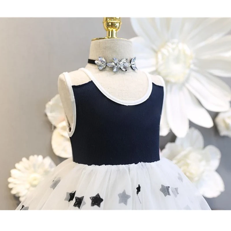 2019 Kids Dresses For Girls Summer Sleeveless Sweet Wear Star Girl Dress Children Clothing Tutu Baby Girls Clothes Dress 2019 Kids Dresses For Girls Summer Sleeveless Sweet Wear Star Girl Dress Children Clothing Tutu Baby Girls Clothes Dress