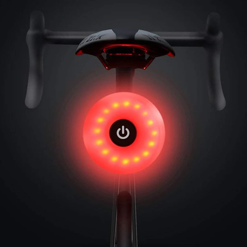 WasaFire, мини велосипедный задний светильник, задний светильник для велосипеда, задний светильник, USB Перезаряжаемый флэш-светильник, сигнальные огни безопасности, аксессуары для велоспорта