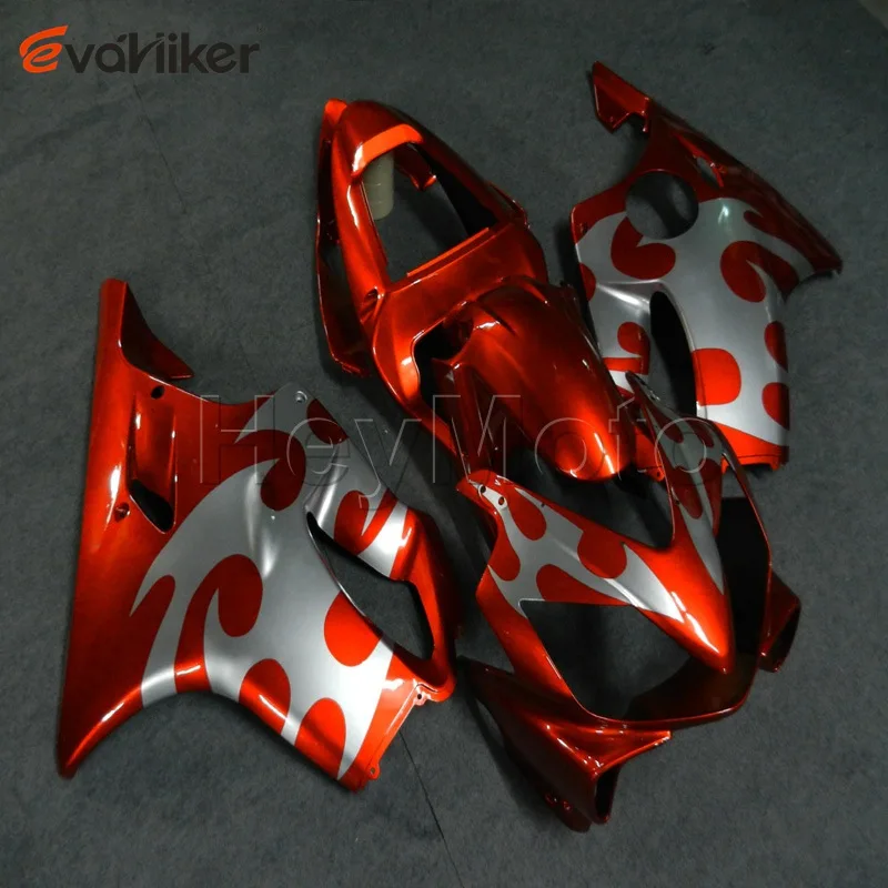 Пользовательские ABS обтекатель для CBR600F4i 2001-2003 CBR 600F4i 01 02 03 мотоциклетные панели+ 5 подарков окрашенные литья под давлением серебро