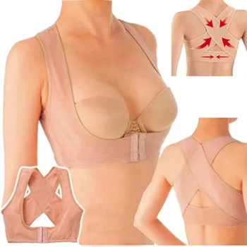 Hot Selling Lady Chest Support Belt Band Body Shaper Corset Posture Corrector Brace Strap Shoulder Corrector For Health Care