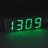 4 Bits Digital LED Electronic Clock USB Power Big Number Display Table Clock  Use in the Car or the  Cabinet ► Photo 2/6