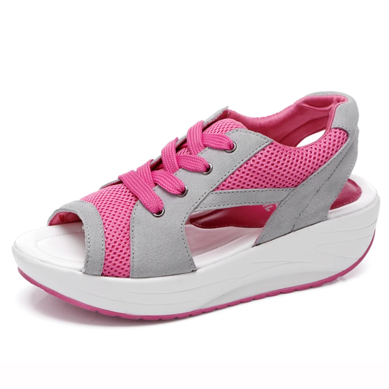 Women Sandals 2019 Summer Shoes Women Platform Sandals With Wedges Shoes Female Heel Sandals Chaussures Femme Women Casual Shoes