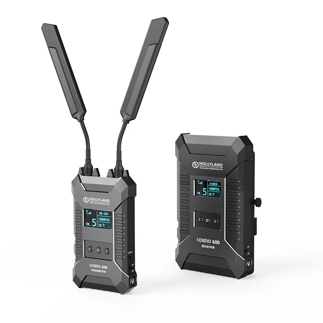 

HOLLYLAND COSMO 600 WIRELESS TRANSMITTER-RECEIVER Transmission System HDMI/SDI KIT 3G-SDI HDMI 1080 Broadcast