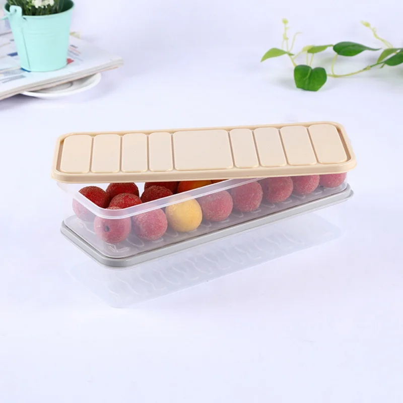 Портативная пластиковая герметичная коробка для свежих продуктов для холодильника, бытовая герметичная коробка