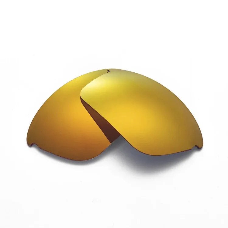 Walleva Поляризованные Сменные линзы для солнцезащитных очков для Окли бутылка Ракета 5 цветов - Цвет линз: Золотой