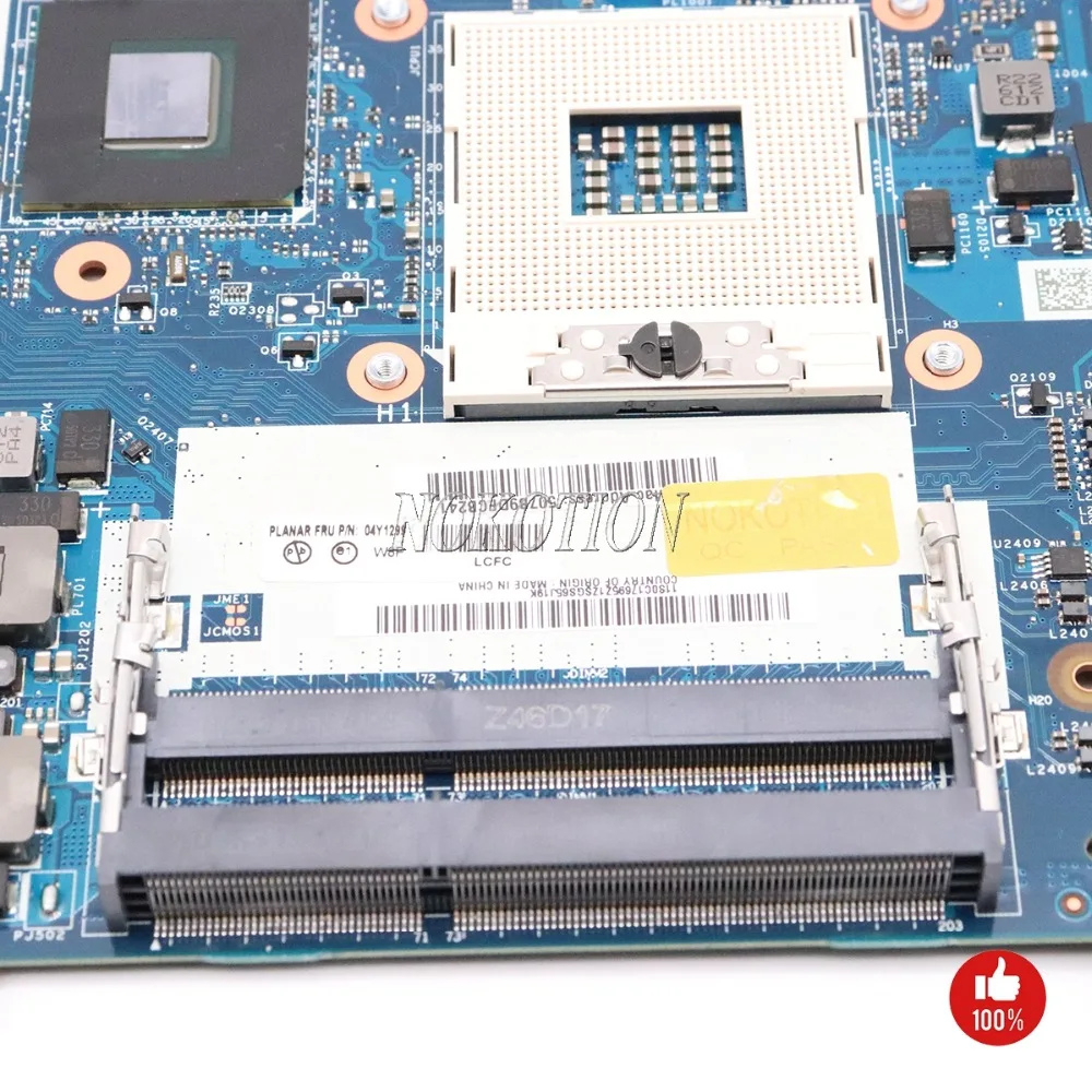 Материнская плата NOKOTION FRU 04Y1299 04Y1298 04Y1300 для ноутбука Lenovo Thinkpad Edge E531 материнская HM77
