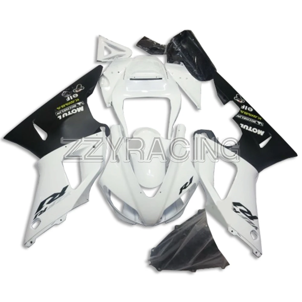 

Injection Fairings for Yamaha YZF R1 1998 1999 Panels ABS Plastic YZF1000 98 99 Complete Kit Pearl White Black Frames Body Kit
