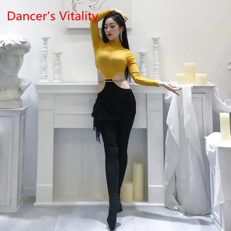

New Belly Dance Apparel, Pants Suit for Adult Beginners and Knights in Practice Apparel in Autumn and Winter of 2019 S,M,L