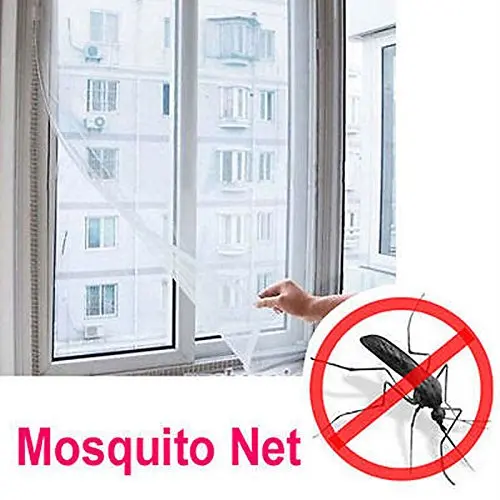 

Fly Mosquito Window Net Mesh Screen Room Cortinas Mosquito Curtains Net Curtain Protector Fly Screen Inset