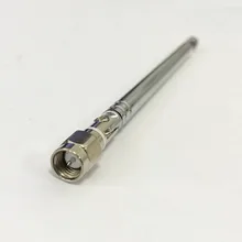 1 шт. Замена 159 мм 7 Секций Телескопическая антенна SMA Мужской Для Радио ТВ DIY Новая цена