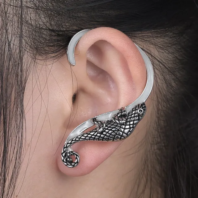 Retro New Design Beautiful cute Gecko Lizards Ears Earring Vintage hanging Fashion Clip Earring
