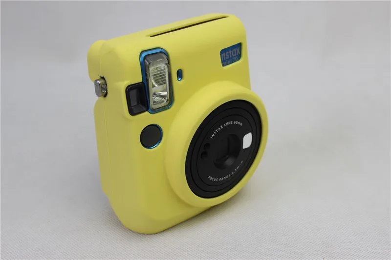 Мини 70 сумка для камеры Мягкий силиконовый резиновый протектор корпус камеры чехол для Fuji Fujifilm Instax Mini70 Mini-70 защита