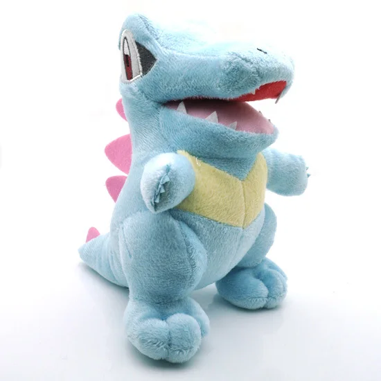 

18cm Plush Toy Dolls kawaii Totodile Cayman Crocodile Plush Soft Stuffed Toys Gift for Kids