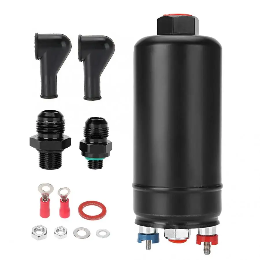 

300LPH Inline External Fuel Pump Replacement for Bosch Petrol Pump 0580254044 Universal Auto Accessories