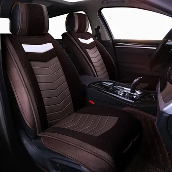 

New Short plush Auto Universal Car Seat Covers for Subaru Tribeca Legacy Outback Impreza Forester Legacy Wagon automobiles