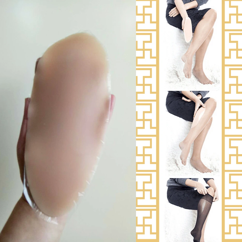 ONEFENG щитки для голени Мягкие силиконовые ноги Onlay защиты Calfs X O тонкие