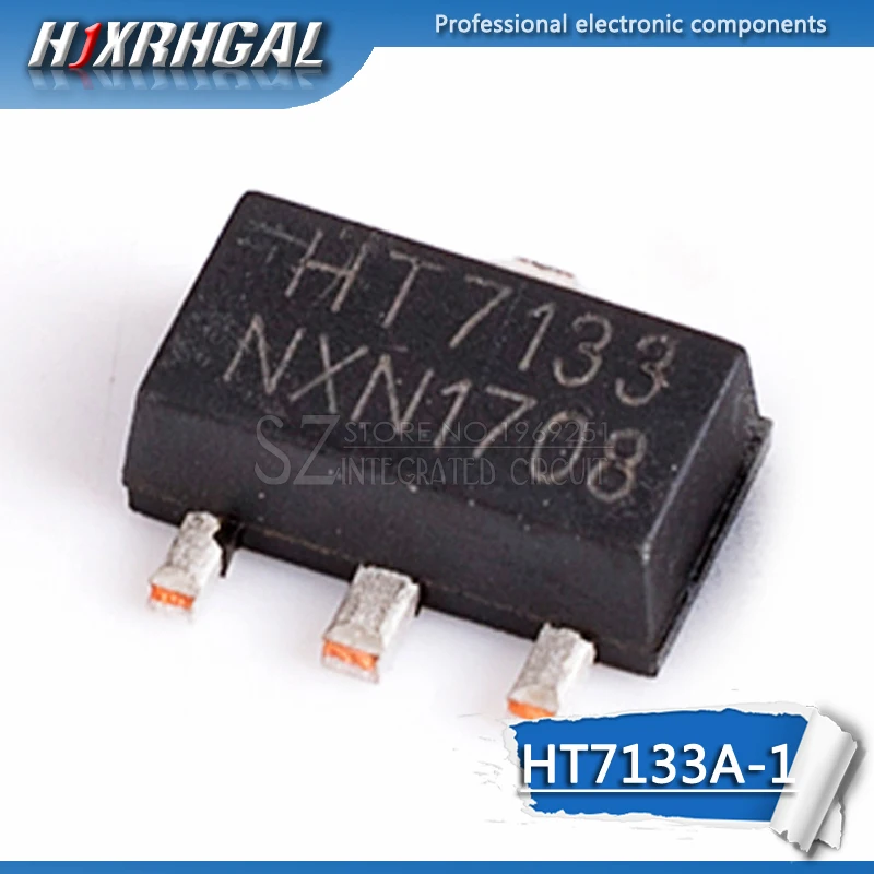 10 шт. HT7133A-1 SOT89 HT7133A сот HT7133 SMD HT7133-1 СОТ-89 7133-1 | Электронные компоненты и